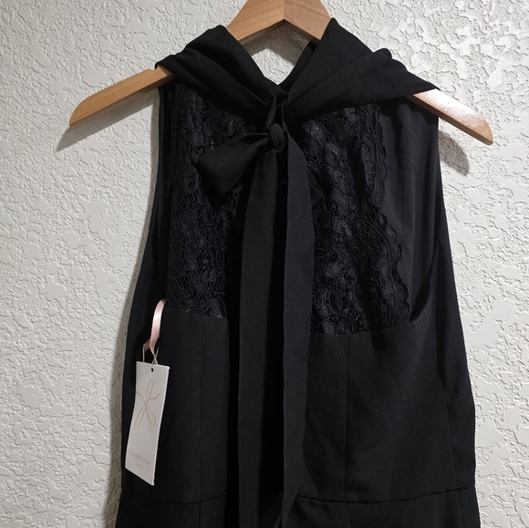 ⚡️⚡️FLASH SALE!!!Gal Meets Glam Black Jumpsuit - Picture 9 of 14